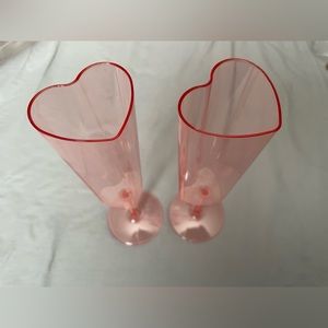 Target Valentine Heart Plastic Chamagne Flute (4)